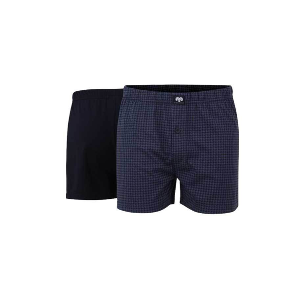 Blåmönstrade & navyblå