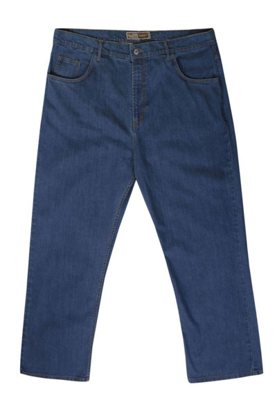 Ed Baxter Blå jeans med stretch (Stonewash)  (32\")