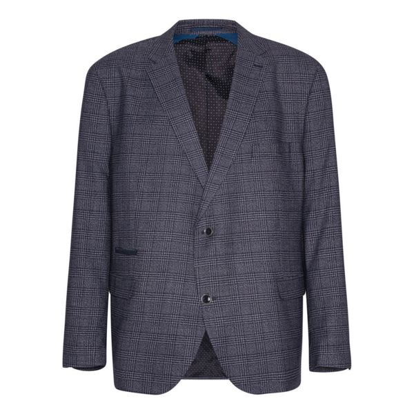 Blå / rutigt mönster