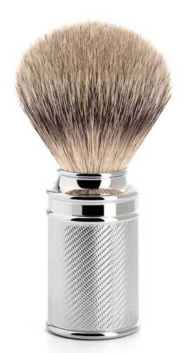 Mühle Silvertip Badger rakborste, 21mm, Traditionell, Krom