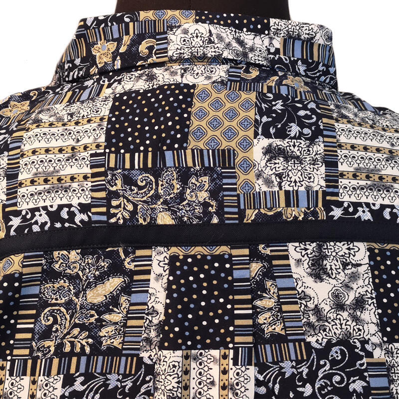 Navy / flerfärgat - Rygg