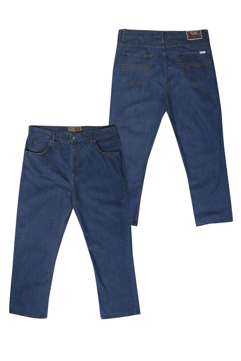 Ed Baxter Blå jeans med stretch (Stonewash)  (32\")