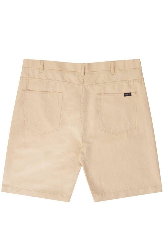 Beige lin-shorts (Adapt-a-Waist) - Ed Baxter