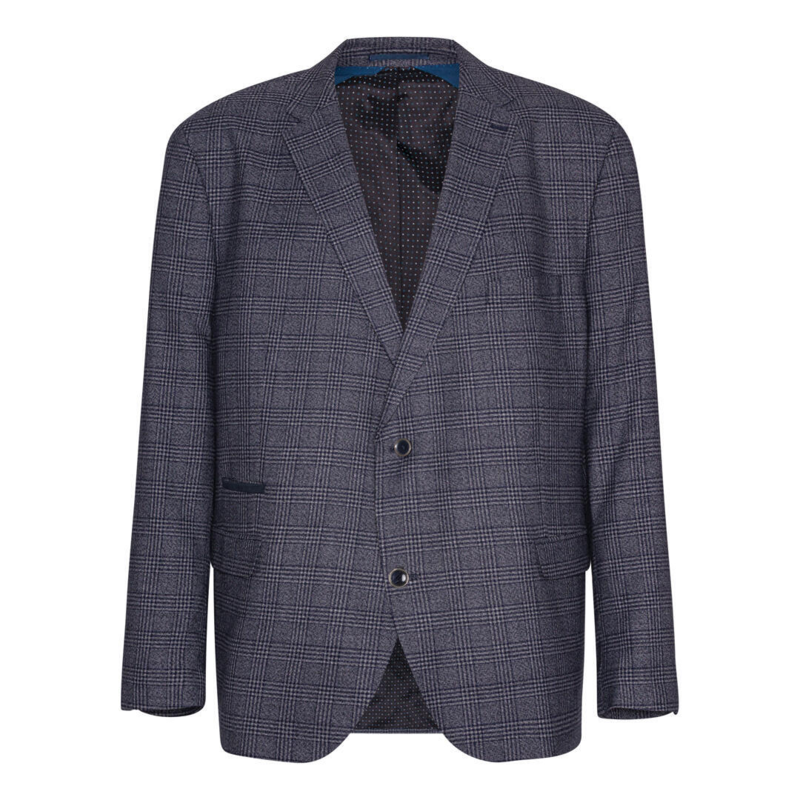 Blå / rutigt mönster