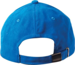 Stängning visad på turkos keps