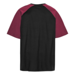 Svart/Vinröd - Rygg